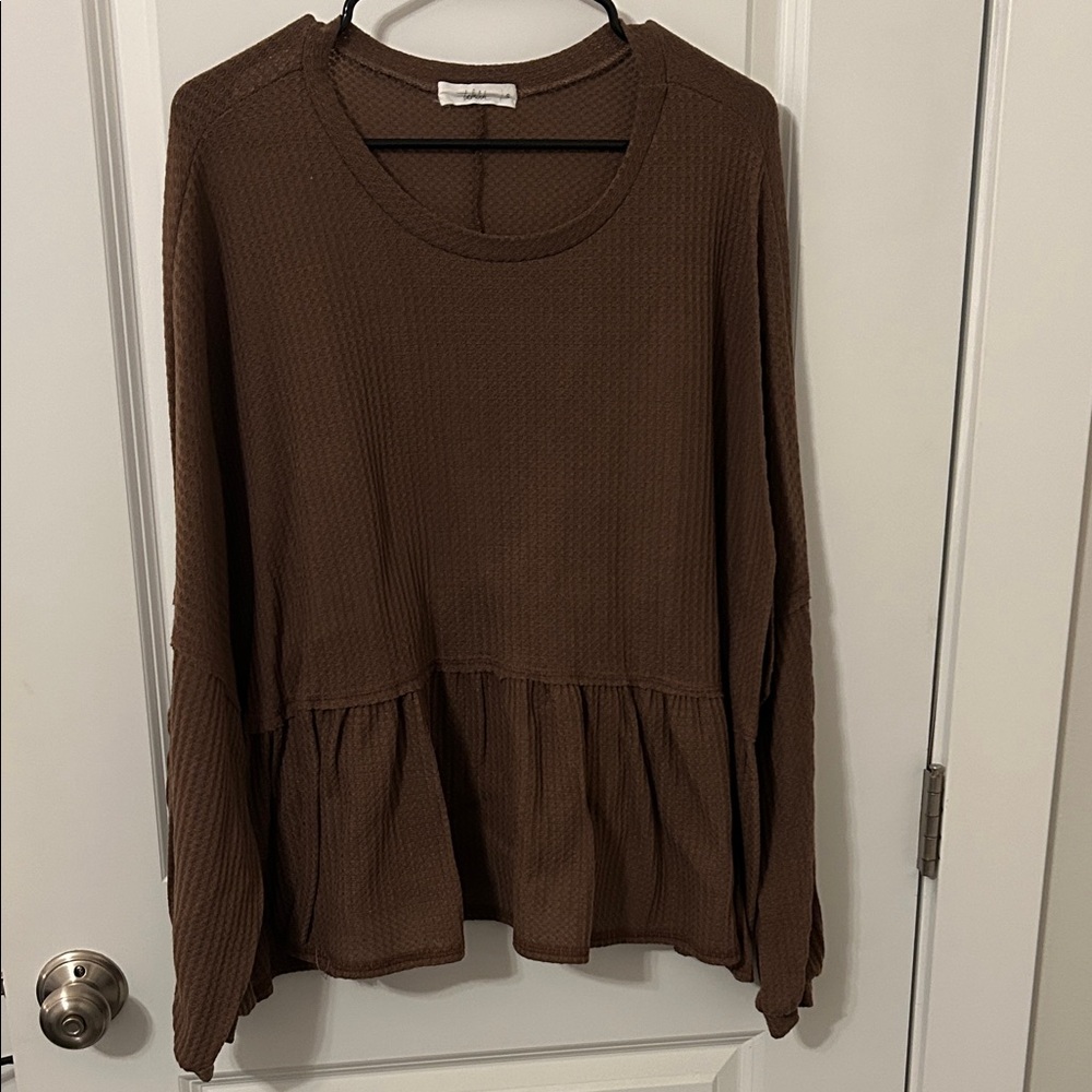 TALULAH Women’s Peplum Top